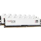 Mushkin Redline DDR4 sats 32 GB: 2 x 16 GB DIMM 288-pin 2400 MHz PC4-19200 CL15 1.2 V ej buffrad icke ECC vit