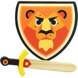 Vilac Leksaksvapen Vilac Wooden Sword & Shield Lion