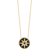 Smycken Thomas Sabo Royalty Star Necklace - Gold/Multicolour