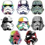 RoomMates Star Wars Artistic StormTrooper Heads Peel and Stick Wall Decals