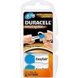 Duracell Hörapparatsbatteri Batterier & Laddbart Duracell Hearing Aid 675 6-Pack