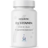 Holistic D-vitaminer Vitaminer & Mineraler Holistic D3-vitamin 2000 IE 90 st