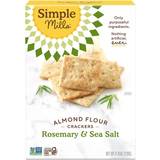 Vitamin E Kex, Knäckebröd & Skorpor Rosemary & Sea Salt Almond Flour Crackers 120g