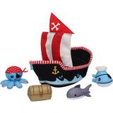Manhattan Toy Badkarsleksaker Manhattan Toy Pirate Ship Floating Fill n Spill