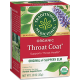 Traditional Medicinals Organic Throat Coat Tea 32g 16st