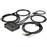 Kablar StarTech HDMI/2xUSB A/3.5mm-2xHDMI/2xUSB A/2x3.5mm M-F Adapter