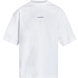 Acne Studios Herr T-shirts & Linnen Acne Studios Extorr Stamp Logo T-shirt - Optic White