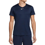 Nike Blåa - Herr T-shirts Nike Court Dri-FIT Advantage Tennis Top Men - Obsidian/White