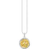 Thomas Sabo Halsband Thomas Sabo Faith Love Hope Necklace - Silver/Gold/Black/Transparent