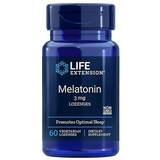 Melatonin 3mg Life Extension Melatonin 3 mg 60 Lozenges