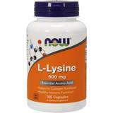 Now Foods Aminosyror Now Foods Foods L-Lysine 500 mg 100 Capsules