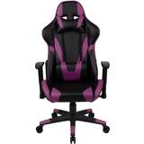 Lila Gamingstolar Flash Furniture X20 Gaming Chair - Purple/Black