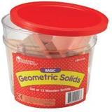 Learning Resources Träklossar Learning Resources Geometric Solids Set of 12