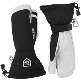 Träningsplagg Accessoarer Hestra Army Leather Heli Ski 3-Finger Gloves - Black