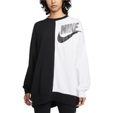 Nike Sportswear Over-Oversized Fleece Dance Sweatshirt Women's - Black/White