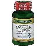Melatonin 10mg Natures Bounty Nature's Bounty Melatonin Cherry 10 mg 45 Quick Dissolving Tablets