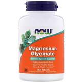 Hjärtan Vitaminer & Mineraler Now Foods Magnesium Glycinate 180 st