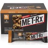 MET-Rx D-vitaminer Vitaminer & Kosttillskott MET-Rx Big 100 Chocolate Chip Cookie Dough 9 Bars Protein Bars