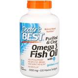 Doctors Best Fettsyror Doctors Best Purified & Clear Omega 3 Fish Oil, 1000mg 120 marine softgels
