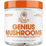 Genius Mushrooms Healthy Immune System Support Energy & Clarity 90 st