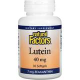 Lutein Natural Factors Lutein 40 mg 30 Softgels