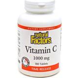 Natural Factors Vitaminer & Kosttillskott Natural Factors Vitamin C Time Release 1000 mg 180 Tablets