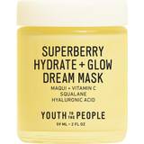 Glutenfri - Nattmasker Ansiktsmasker Youth To The People Superberry Hydrate + Glow Dream Mask 59ml