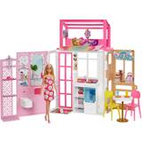 Dockhus - Dockhusdockor Dockor & Dockhus Mattel Barbie House with Accessories HCD48