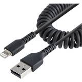 Blåa - USB A-Lightning - USB-kabel Kablar StarTech USB A-Lightning F-M 1m