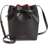 Mansur Gavriel Mini Bucket Bag - Black/Flamma