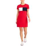 Tommy Hilfiger Women's Flag Dress - Scarlet