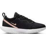 Tyg Racketsportskor Nike Court Zoom Pro W - Black/White/Metallic Red Bronze