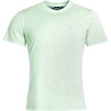 Barbour Gröna - Herr T-shirts Barbour Garment Dyed T-shirt - Dusty Mint