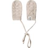 Little Jalo Baby's Knitted Mittens - Cream