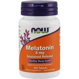 Immunförsvar Kosttillskott NOW Melatonin Sustained Release 5mg 120 st