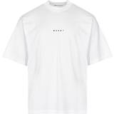 Marni Herr Överdelar Marni Logo T-shirt - White