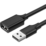 2.0 - Gröna - USB-kabel Kablar Ugreen USB A-USB A M-F 2.0 2m