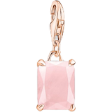 Thomas Sabo Charm Club Collectable Large Charm Pendant - Rose Gold/Pink