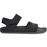 Adidas Nubuck Tofflor & Sandaler adidas Adilette - Core Black/Grey Five/Core Black