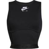 Nike Women's Air Ribbed Tank - Black/White