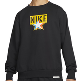 Nike Standard Issue Basketball Crew Sweatshirt - Black/Sail