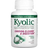 Kyolic Vitaminer & Kosttillskott Kyolic Aged Garlic Extract Candida Cleanse and Digestion Formula 102 100 Vegetarian Tablets