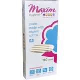 Bomullspinnar Maxim Hygiene Products Organic Cotton Swabs 200 Swabs