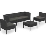 Textil Loungeset vidaXL 3094345 Outdoor Lounge Set, 1 Table incl. 5 Sofas
