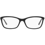 Versace rektangulära Glasögon & Läsglasögon Versace 0VE3186 Shiny Black