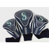 Team Golf Seattle Mariners Contoured Headcovers 3-Pack
