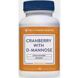 The Vitamin Shoppe Cranberry with D-Mannose 120 pcs