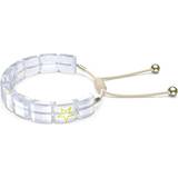 Swarovski Dam Armband Swarovski Letra Star Bracelet - Gold/White/Transparent