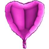 Grabo Folieballong Hjärta Violett