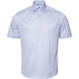 Eton Herr Pikétröjor Eton Contemporary Fit Piqué Polo Shirt - Blue